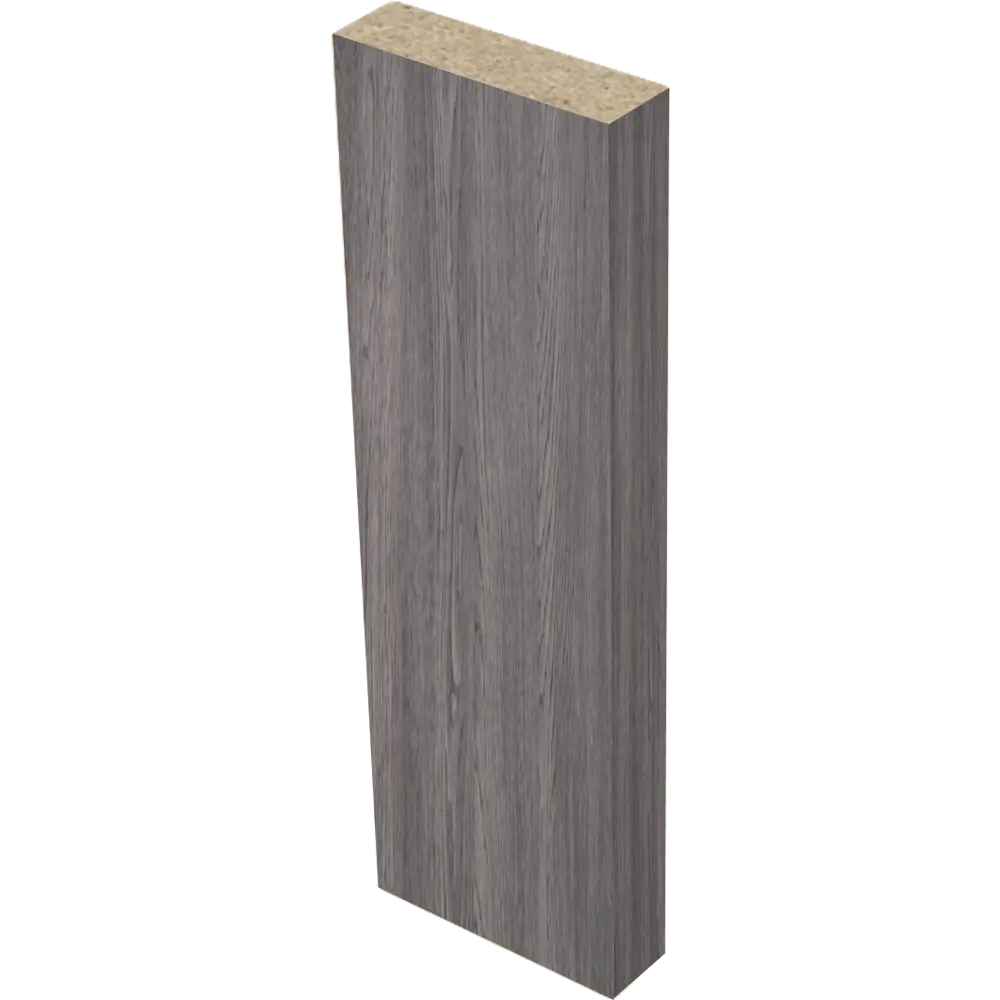 Планка притворная 2070x32x10 мм ПВХ ламинация цвет шале серый ELDORF STLM-2049996