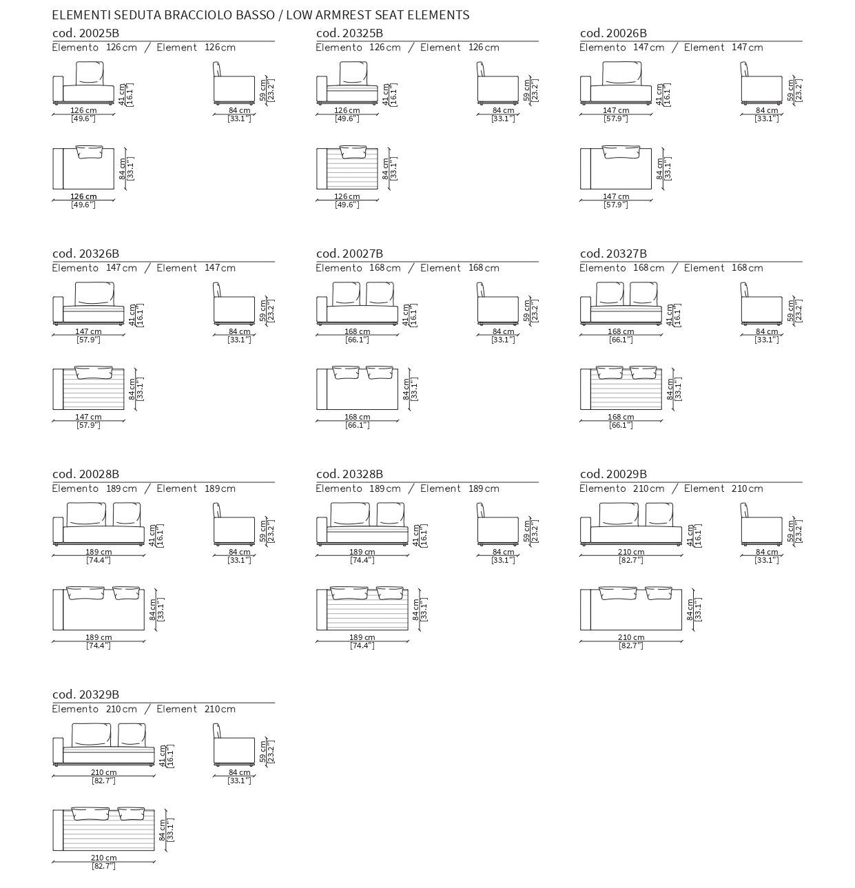 Кожаный модульный диван Frigerio Эдди ARCH-00080524 - Вид №16