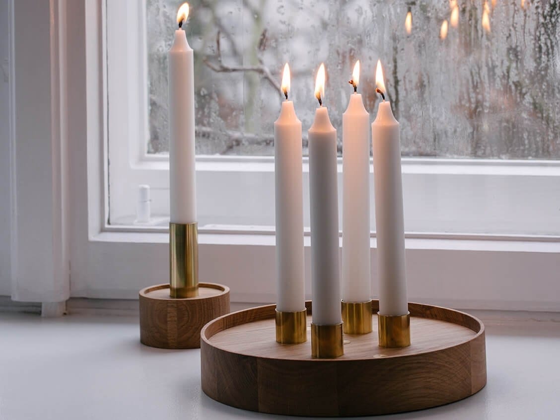 Деревянные подсвечники ST FURNITURE ENLIGHTENMENT 4 CANDLEHOLDER ARCH-00009209 - Вид №2