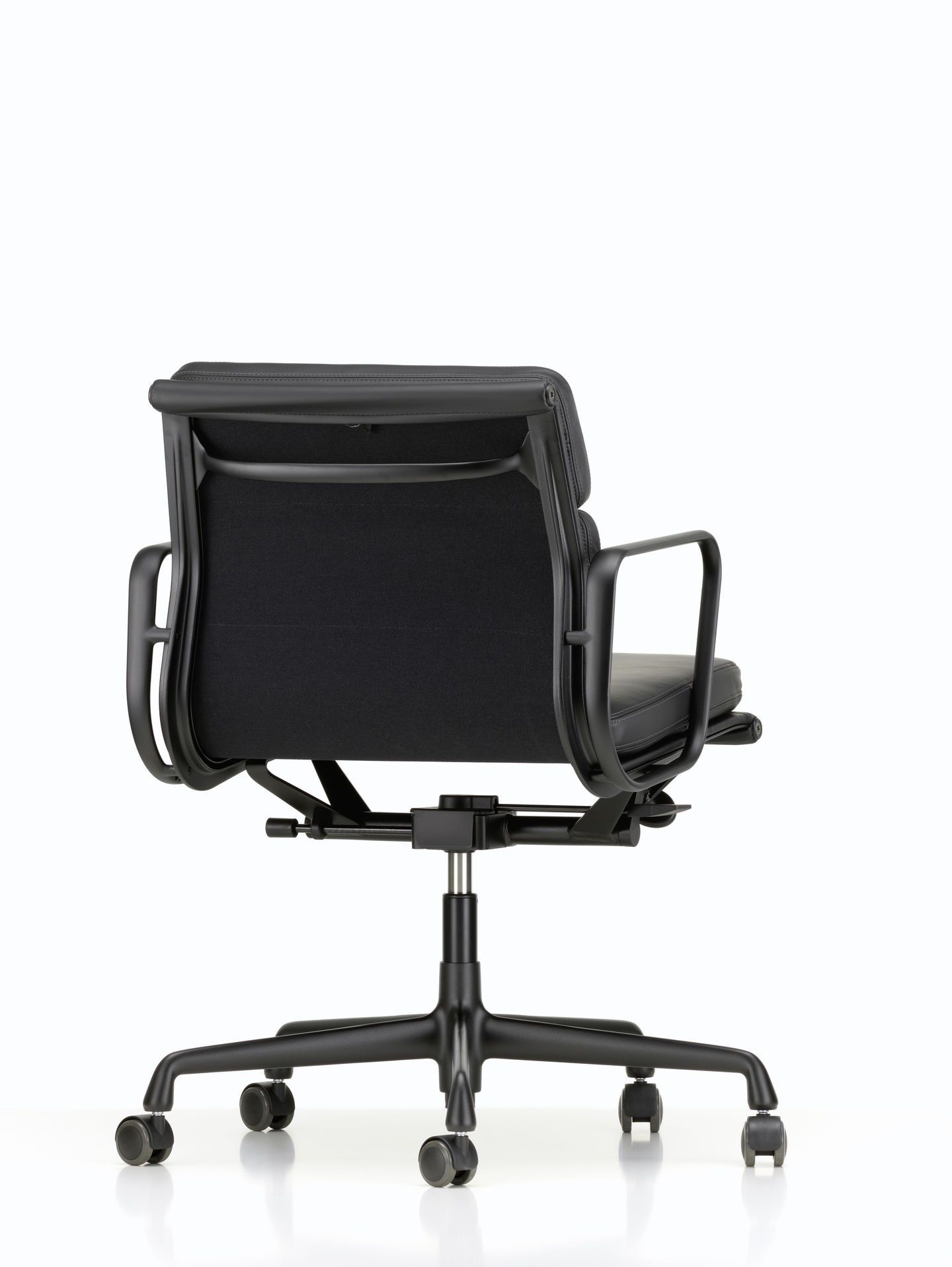5 спиц подлокотник кожаный поворотный операционный офисный стул VITRA Eames Soft Pad Group ARCH-00124733 - Вид №26