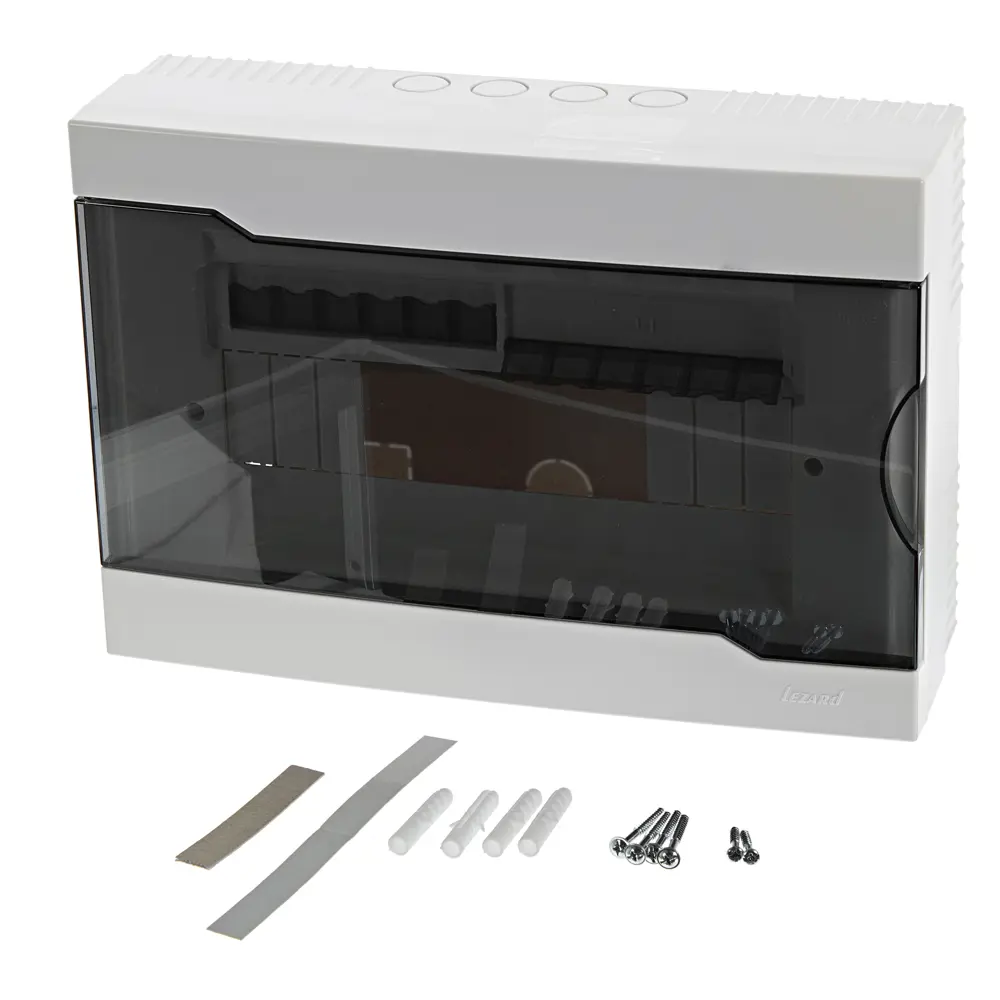 Щит пластиковый Лезард ЩРН-П-12 на 12 модулей LEZARD STLM-2111277 - Вид №2