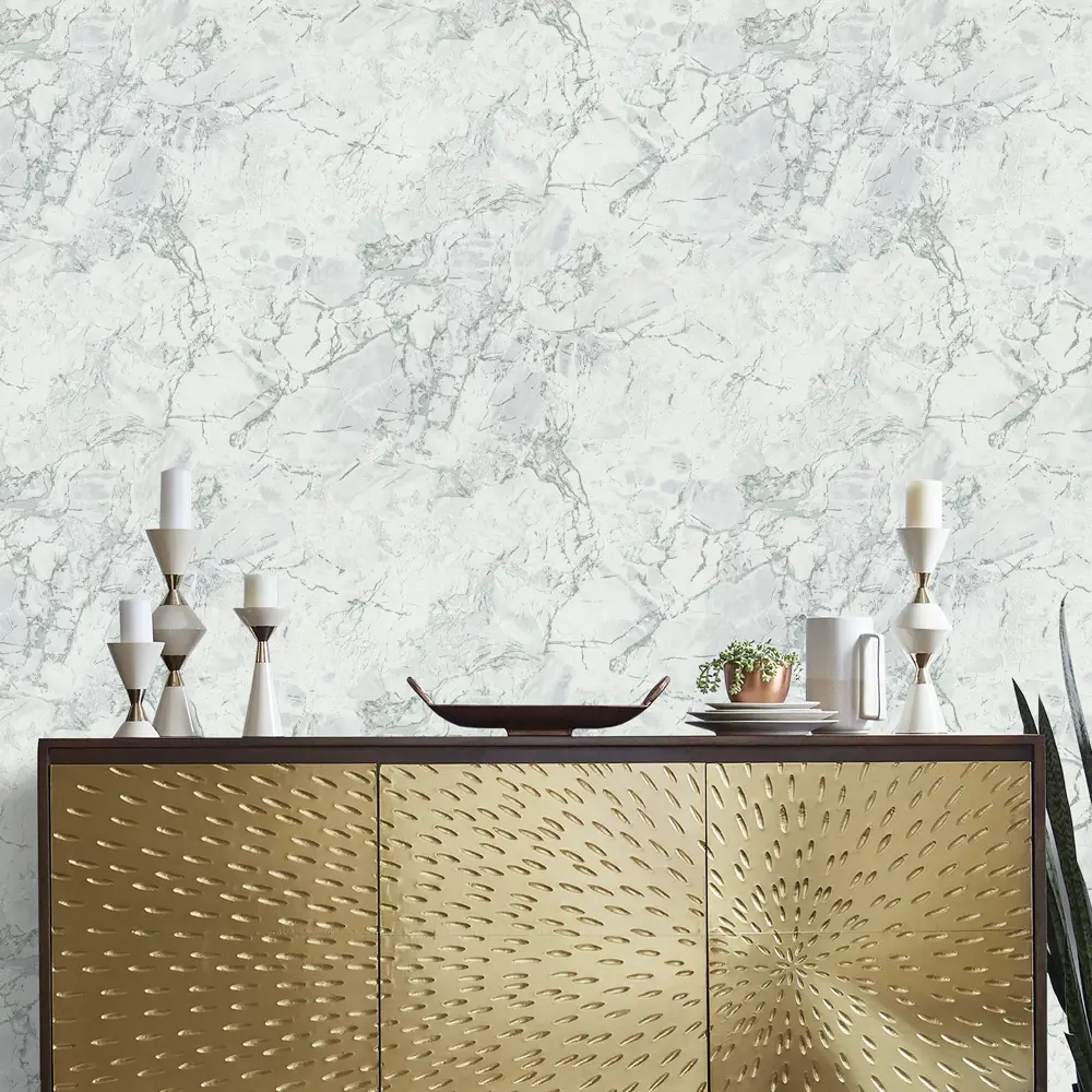 Обои флизелиновые Euro Decor Lucerna серые 1.06 м 89437883 STLM-1581785 - Вид №3