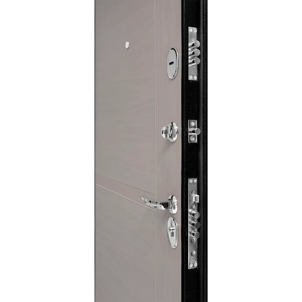 Металлическая входная дверь Форпост 75 с отделкой под бук 89350115 STLM-1357192 - Вид №5