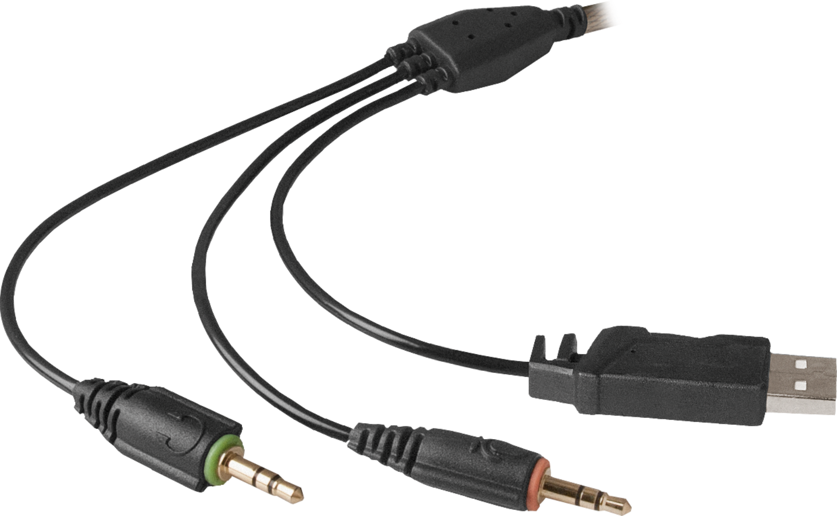 64150 игровая гарнитура warhead g-500 коричневый+черный, кабель2,5 м Defender Santreyd  - Вид №5