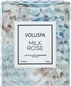 10664226 VOLUSPA Ароматическая свеча Voluspa "Молочная роза", 184гр