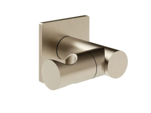 Поворотный держатель для душа из хромированной латуни