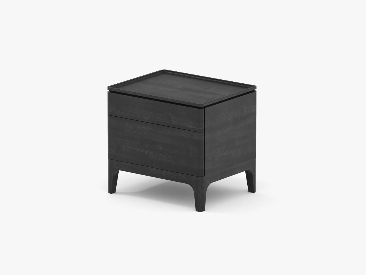 Прямоугольная тумбочка из массива дерева с ящиками Air Division ARCH-00138969 - Вид №2