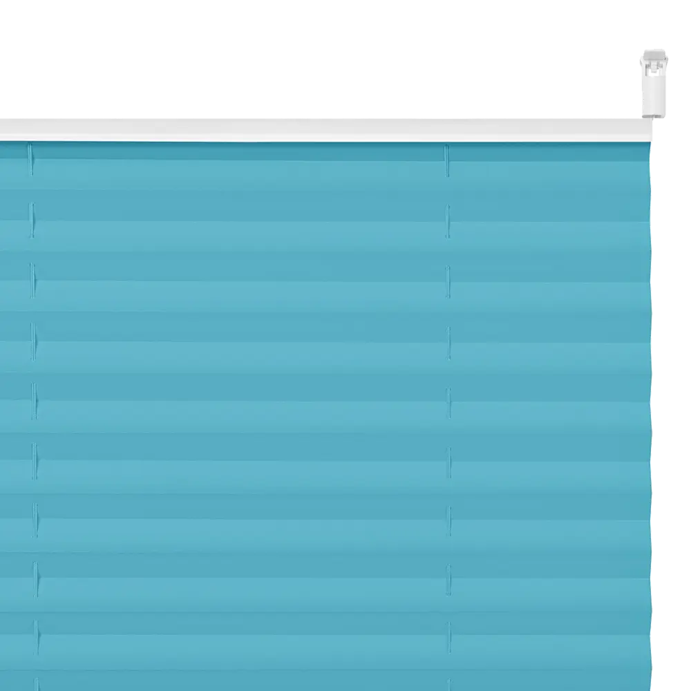 Штора плиссе «Плайн», 55х160 см, текстиль, цвет бирюзовый Santreyd STLM-2186555 - Вид №2