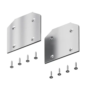 Заглушка Voltega VGL034MPEC-21S для шинопровода накладного магнитного цвет серый