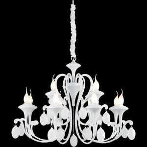 Подвесная люстра Arte Lamp Montmartre A3239LM-12WH ARTE LAMP ДИЗАЙНЕРСКИЕ, MONTMARTRE 056592 Белый