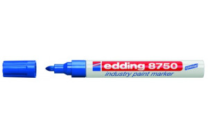 15860637 Маркер для промышленной графики 2-4мм, синий E-8750#3 EDDING