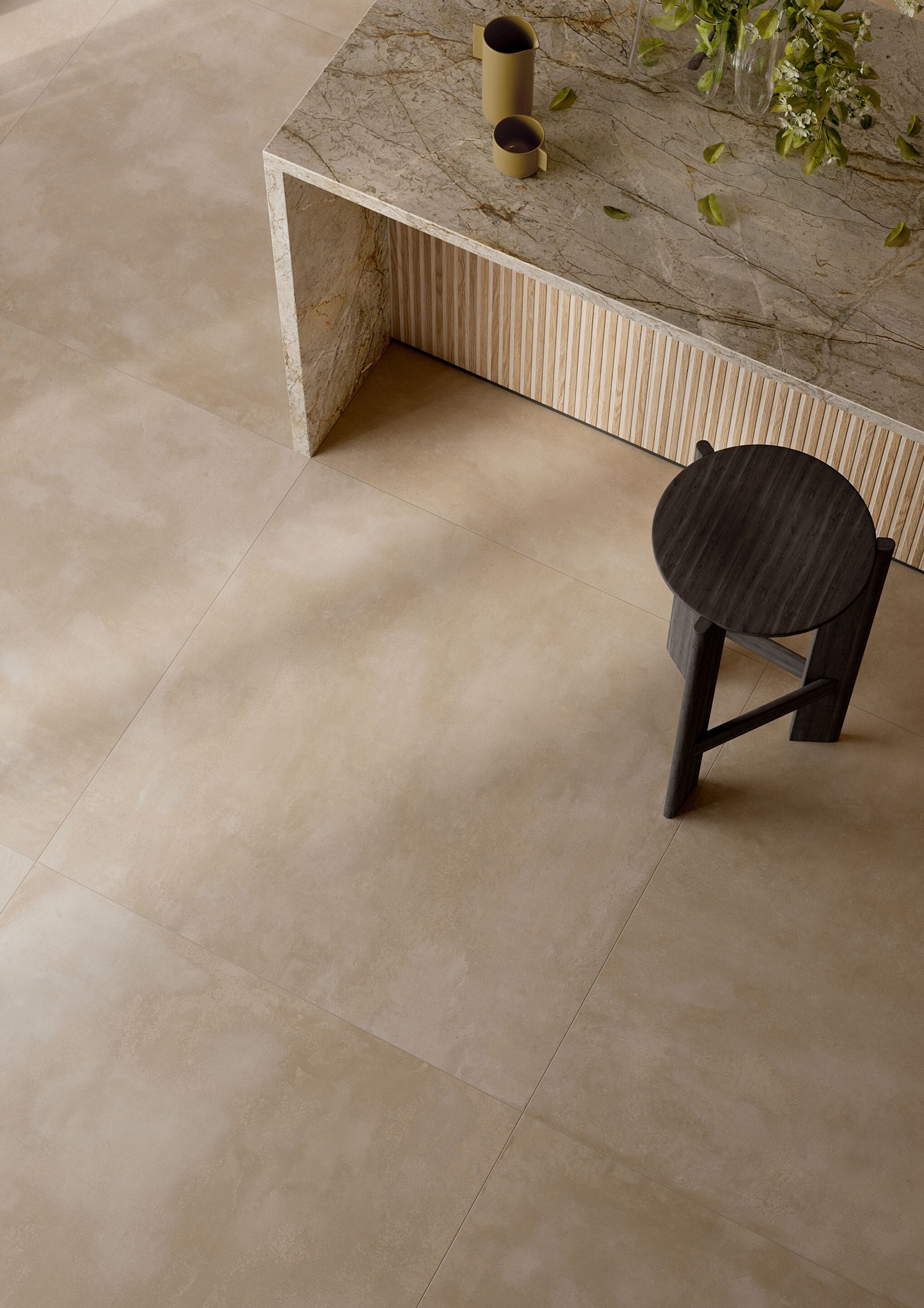 Пол / керамогранит с эффектом цемента Ceramica Rondine CRUDA ARCH-00075222 - Вид №13