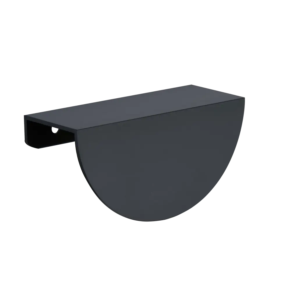 Мебельная ручка врезная  Inspire Лая черная 64 мм STLM-2133292