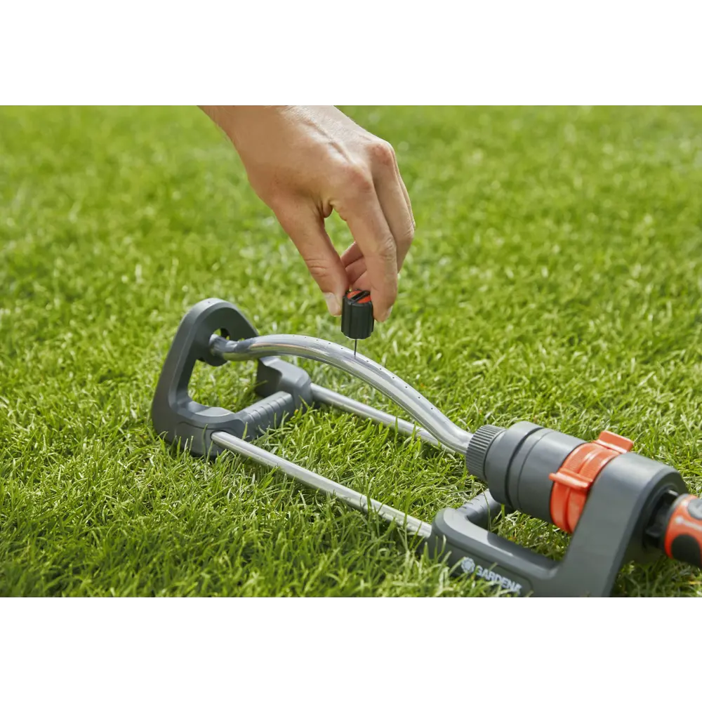 Дождеватель для полива осциллирующий Gardena Aqua S, 220 (м²) STLM-2191472 - Вид №9