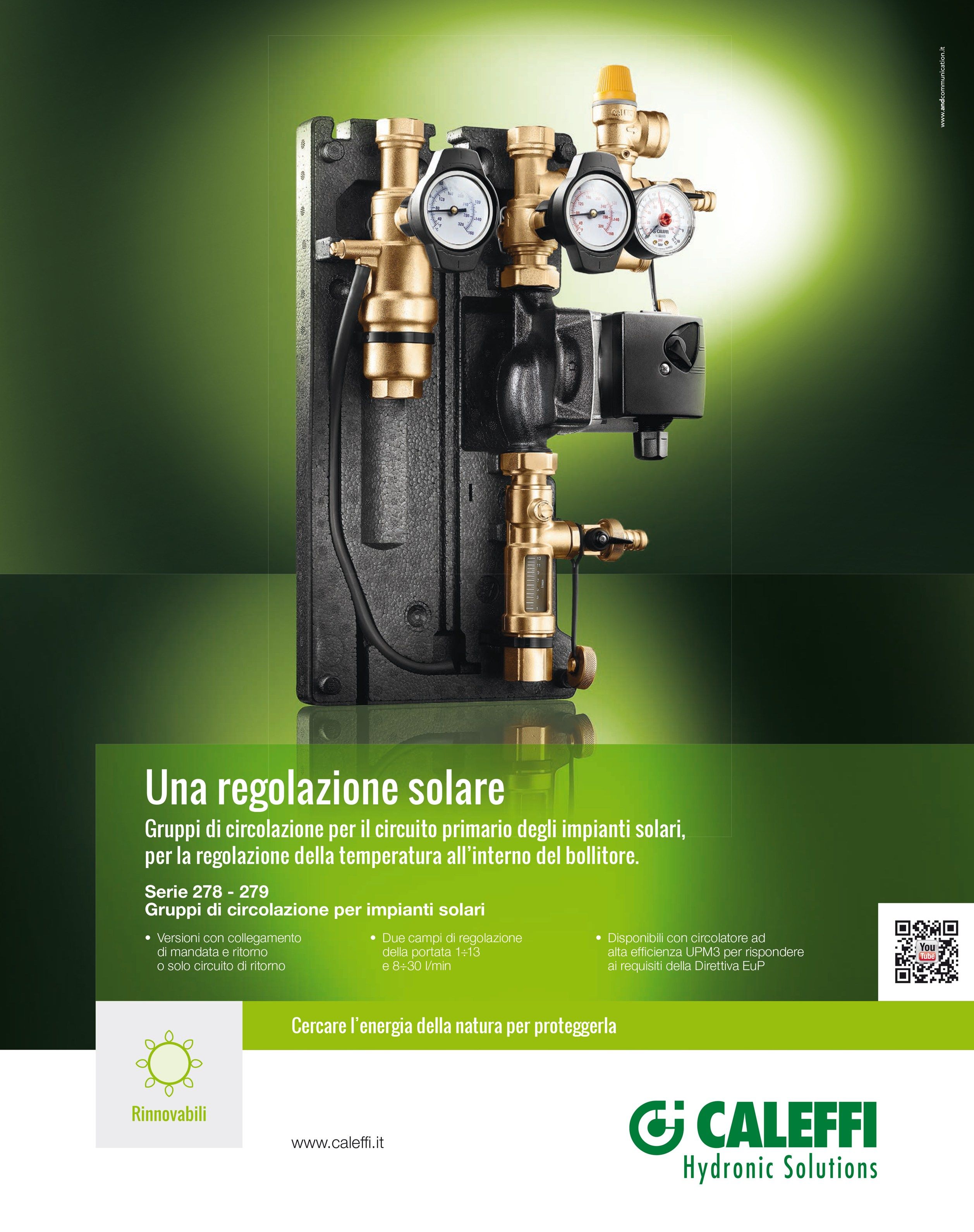 Цифровой контроллер DeltaSol ® SLL с управлением PWM CALEFFI Caleffi Solar® ARCH-00064459 - Вид №3