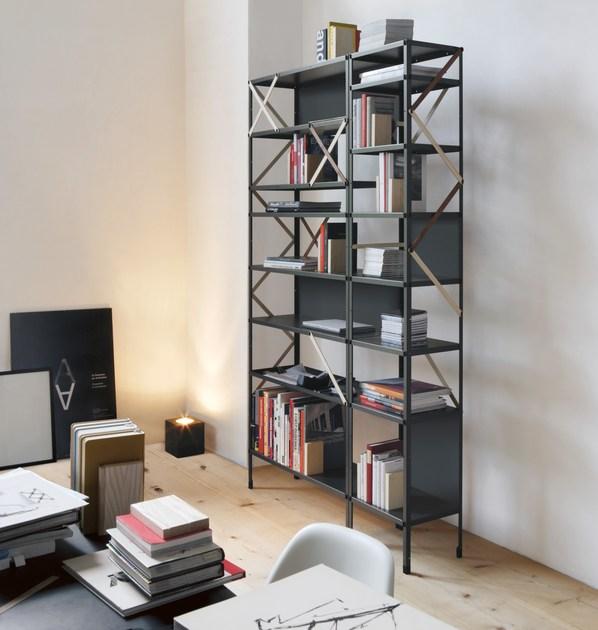 Nils Holger Moormann Двусторонняя открытая полка из стали с порошковым покрытием sun-id-1363490 - Вид №5