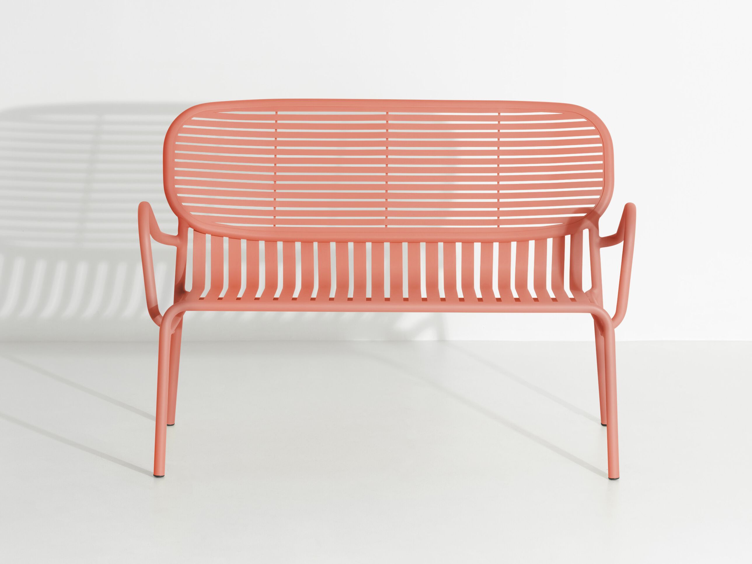 Алюминиевая садовая скамейка с порошковым покрытием с подлокотниками Petite Friture выходные ARCH-00120153 - Вид №32