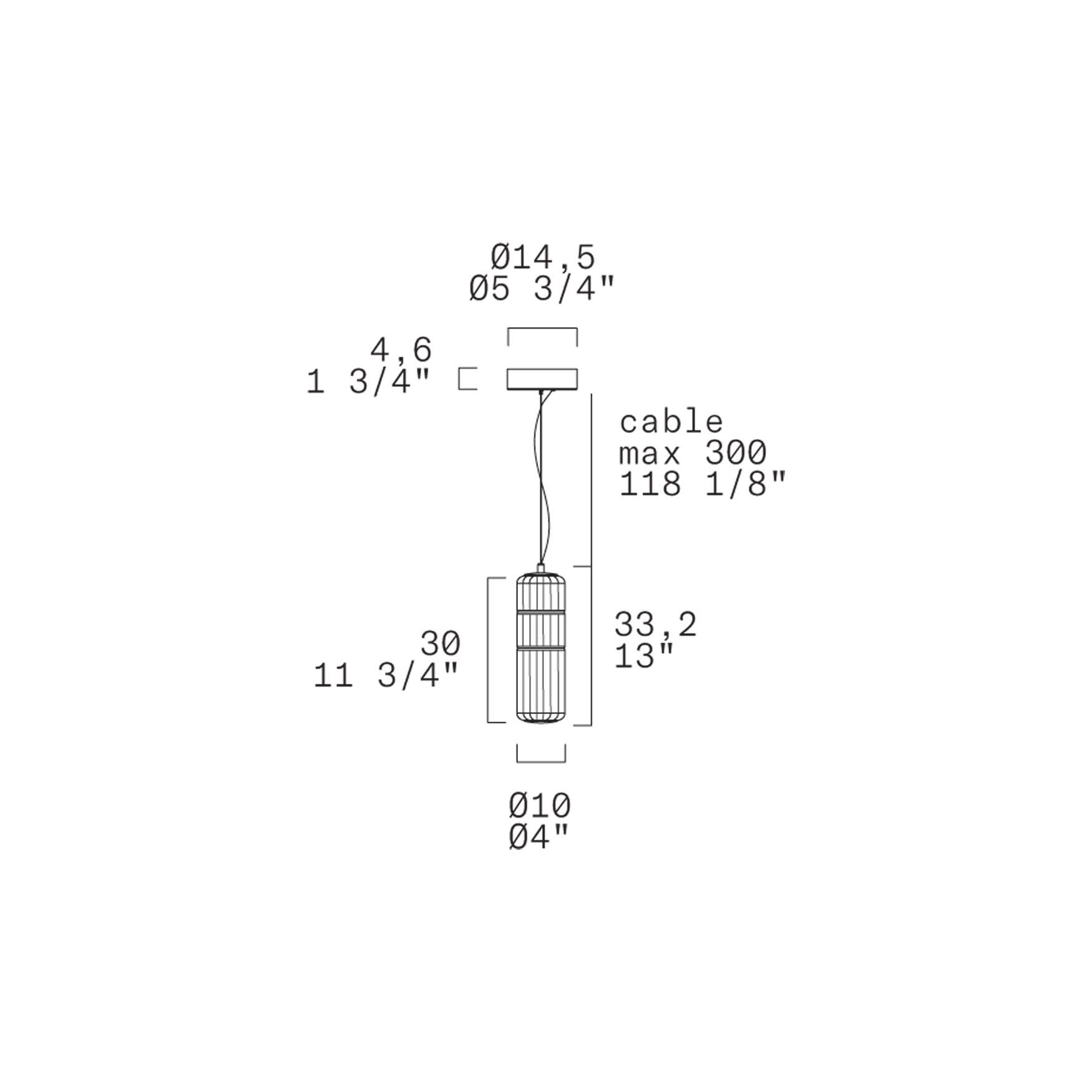 Подвесной светильник из боросиликатного стекла Leucos штабелирование ARCH-00064456 - Вид №5
