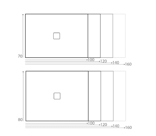 Поддон для душа из натурального мха с покрытием из смолы Gaia Mobili Contemporary ARCH-00069146 - Вид №3