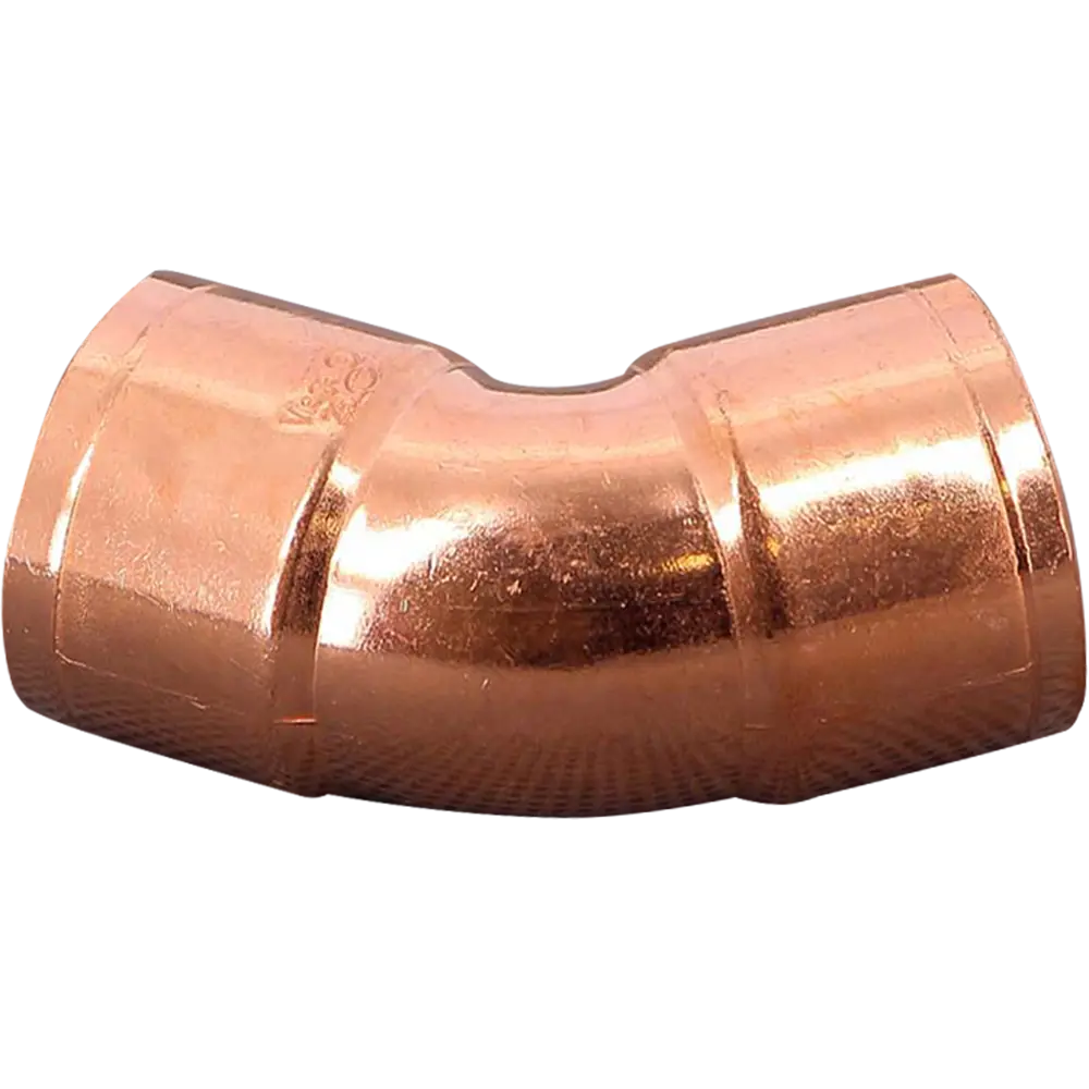 Отвод пайка 45° Viega двухраструбный, 28 мм, медь 101459 STLM-2114272 - Вид №2