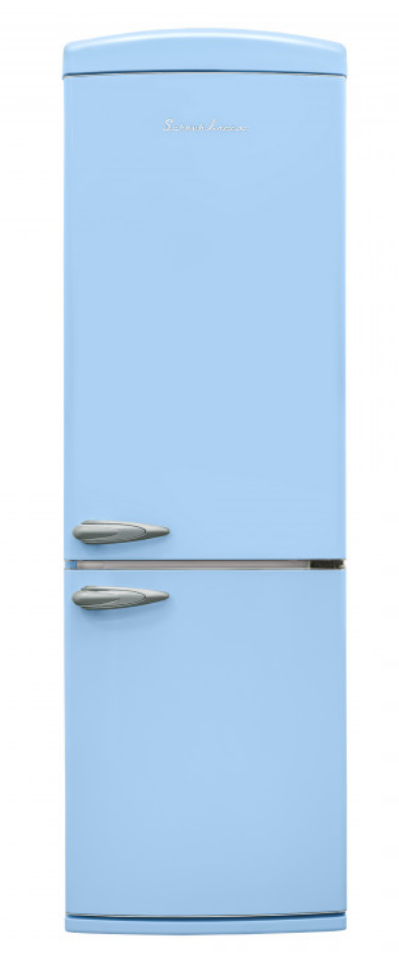 9231640 Холодильник с морозильником   Schaub Lorenz SLU S335U4E голубой STDN-0081363 - Вид №3