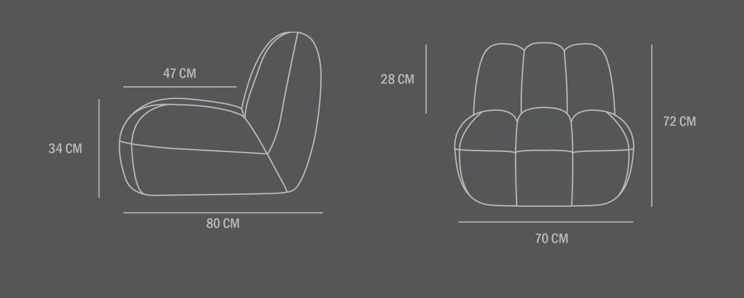 Тканевое кресло 101 Copenhagen Toe ARCH-00109182 - Вид №12