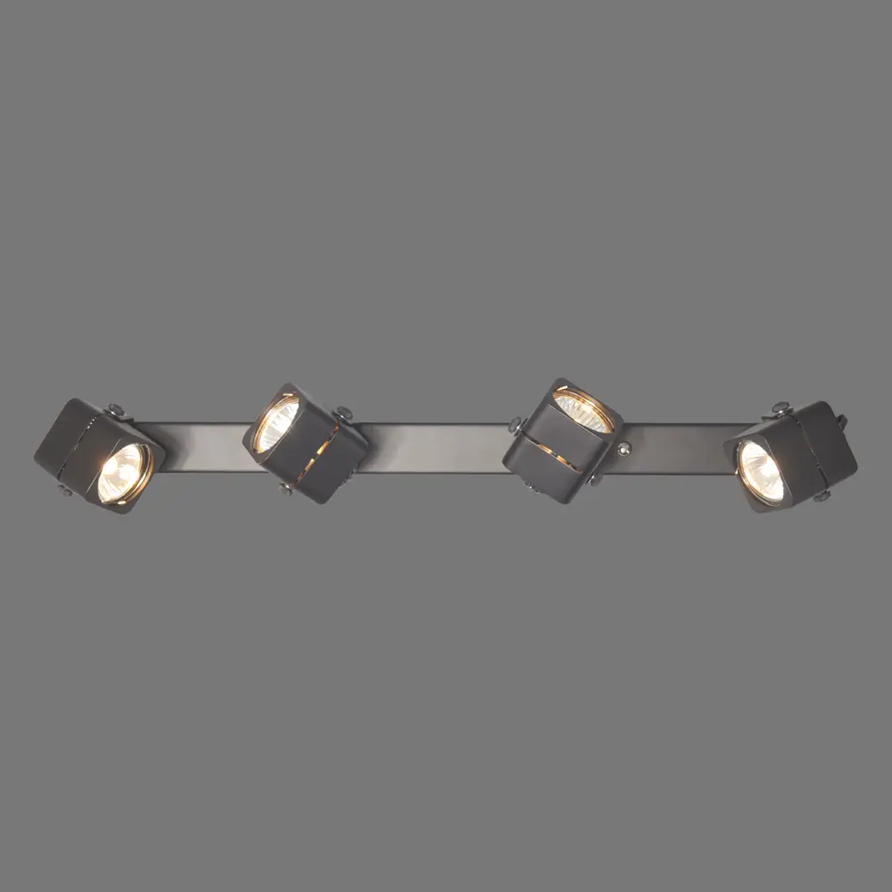 Спот поворотный Lene 4хGU10х50 Вт металл цвет чёрный Arte Lamp STLM-2192731 - Вид №2
