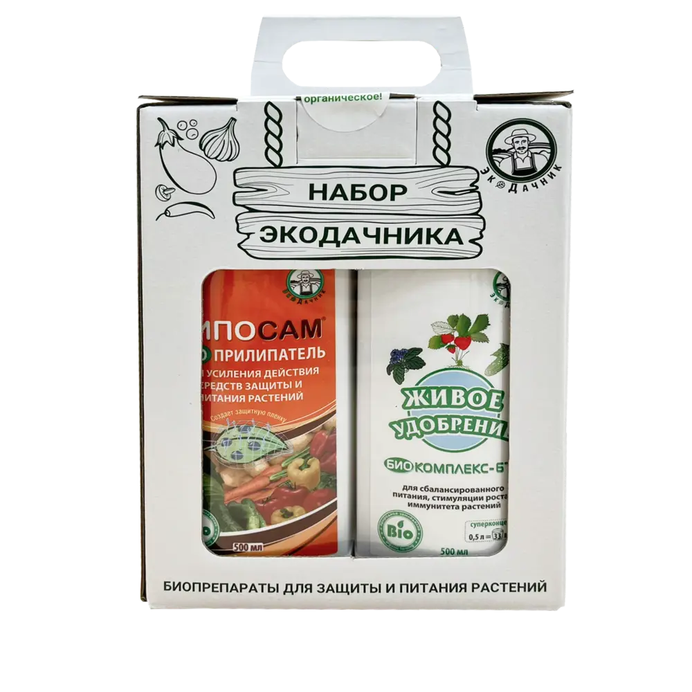 Набор ЭкоДачник для защиты и питания растений 500мл х 4 84180806 STLM-2190435 Santreyd  - Вид №1