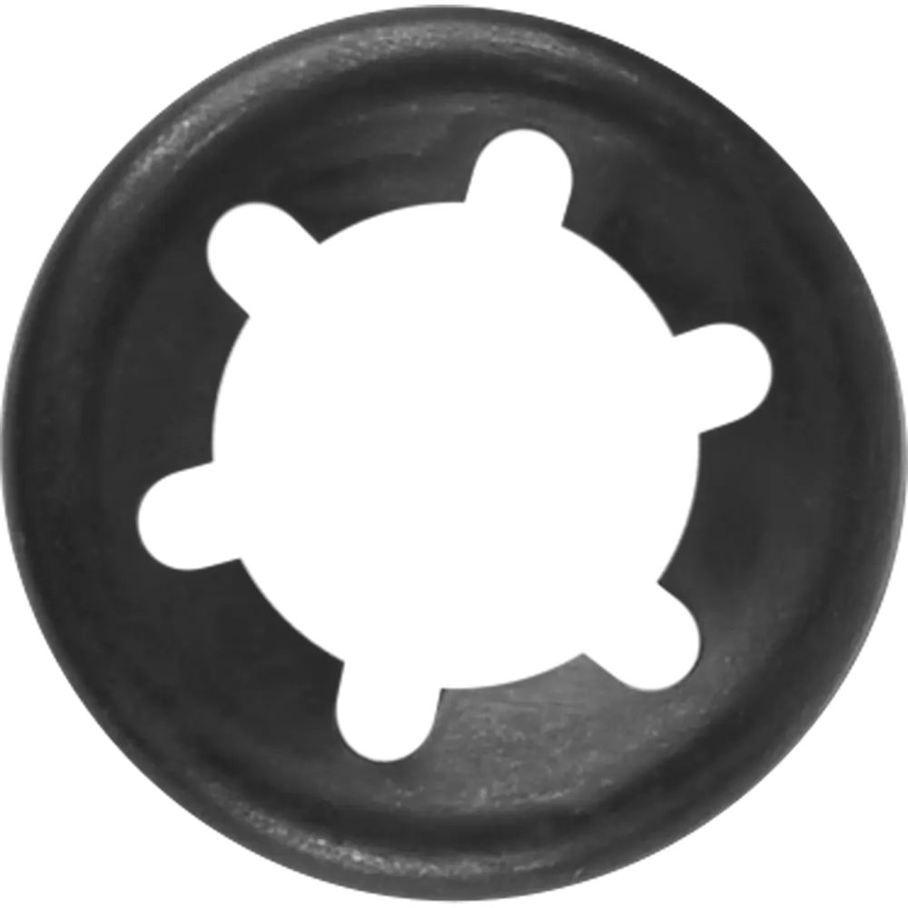 Шайба стопорная STAR-LOCK D8 черная, 2 шт. 83610085 STLM-2191608 Santreyd 