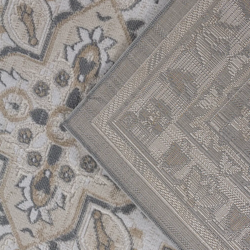 Ковер Merinos Point 60×110 см бежевый с восточным рисунком 89423597 STLM-1578199 - Вид №6