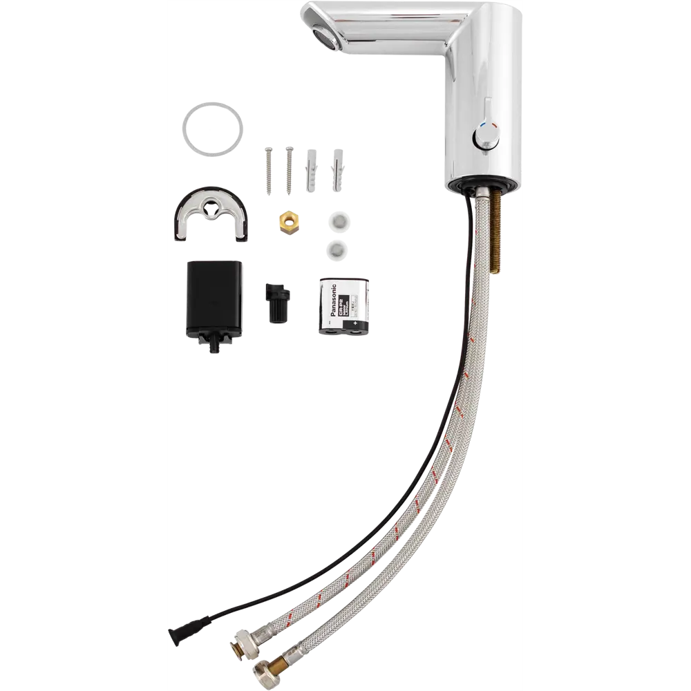 Смеситель для раковины Grohe Bau Cosmopolitan E 36451000 сенсорный цвет хром STLM-2058949 - Вид №3