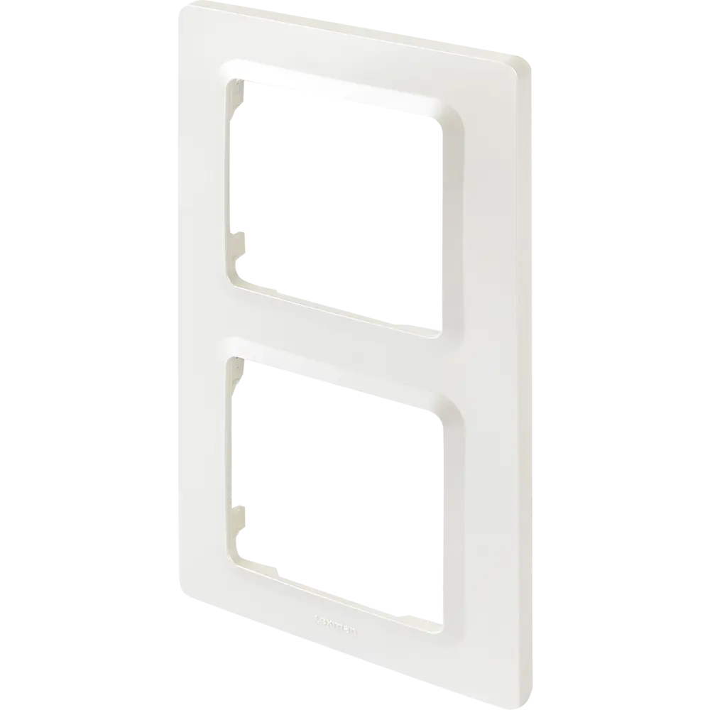 LEXMAN LILIAN — Декоративная рамка для розеток и выключателей, 2 поста, жемчужный цвет 86761640 STLM-1103641 - Вид №1