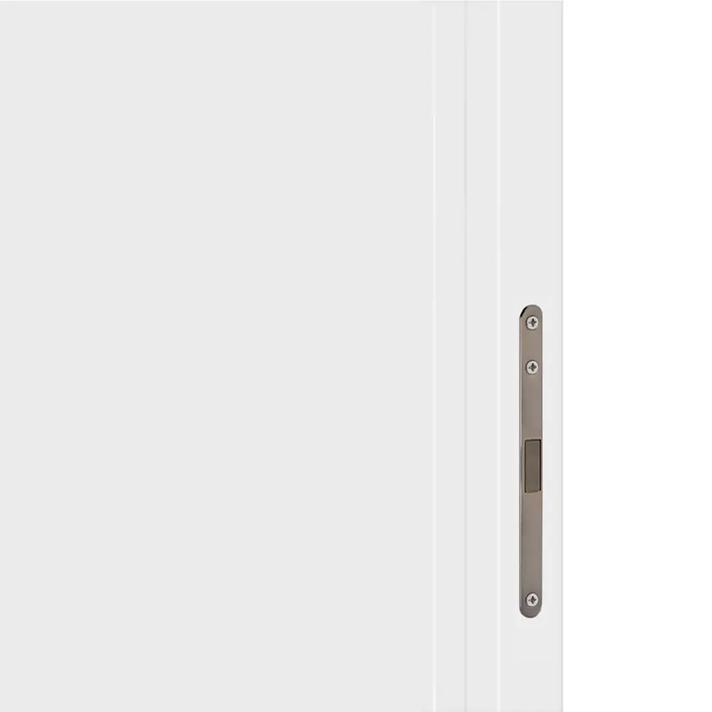 Дверь межкомнатная глухая обратного открывания с замком комплекте Invisible 80x230 см правая цвет белый 89383072 STLM-2198422 VELLDORIS  - Вид №2