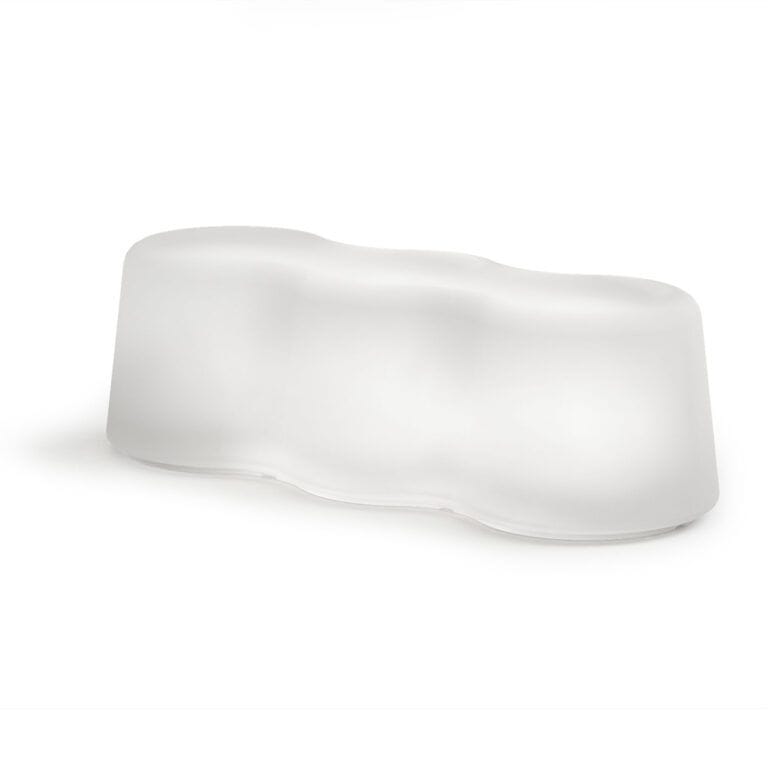 Светящаяся садовая скамейка из полиэтилена Lyxo Design PEANUTS ARCH-00083142