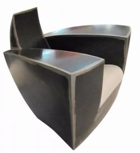 ICI ET LÀ Металлическое кресло в индустриальном стиле Handmade metal furniture by ici et là Sfe02