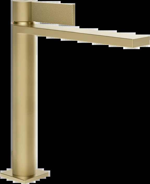 Смеситель для умывальника 73655 727 Gessi Inverso ЛАТУНЬ МАТОВАЯ PVD