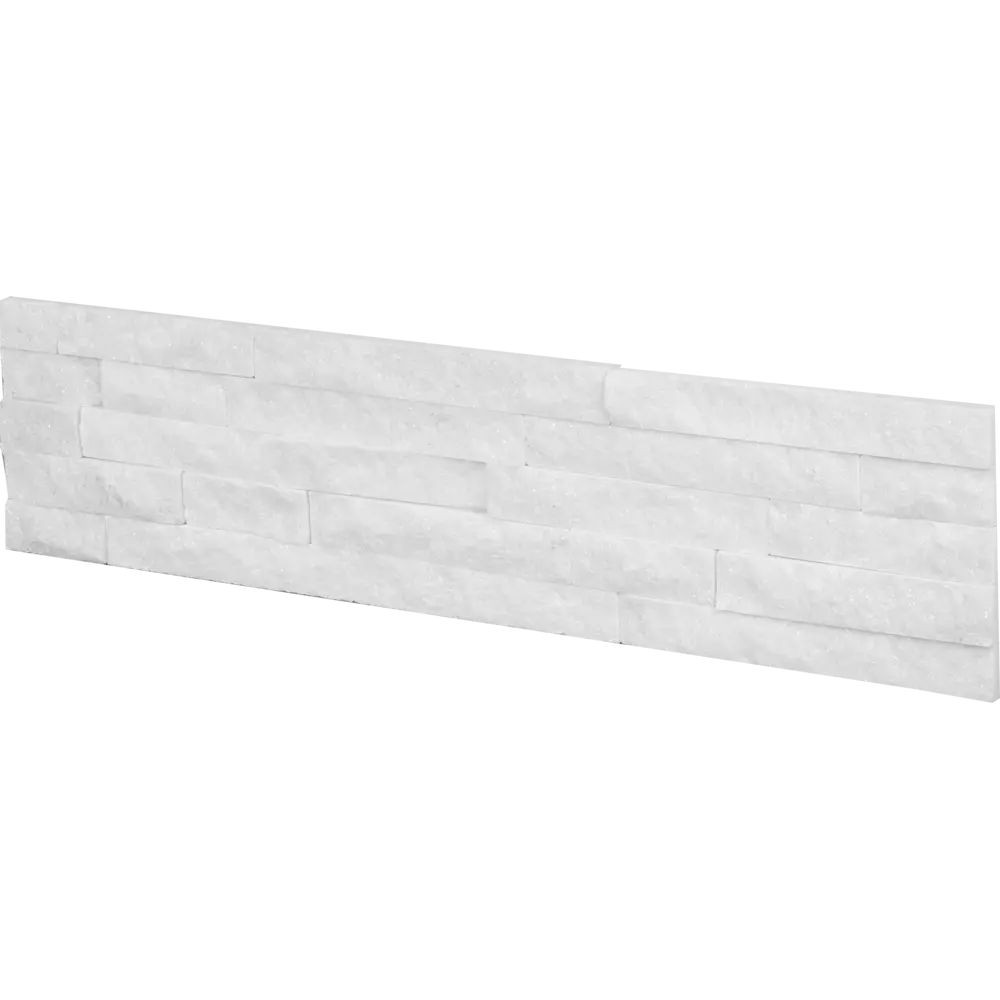 Камень натуральный кварцит Pharaon белый 0.63 м² Нет STLM-2111597 - Вид №2