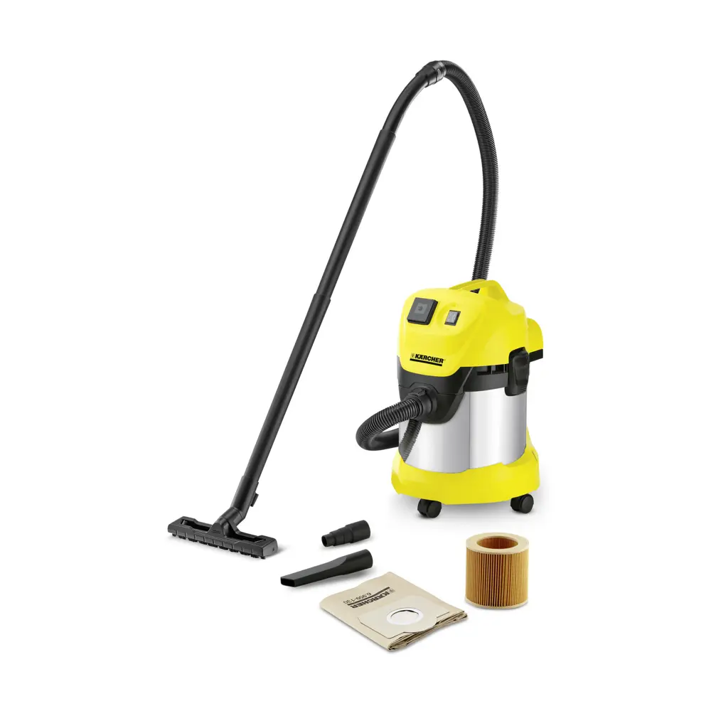 Пылесос строительный Karcher WD 3 P Premium 1.629-891.0, 1000 Вт, 17 л STLM-2043421 - Вид №4