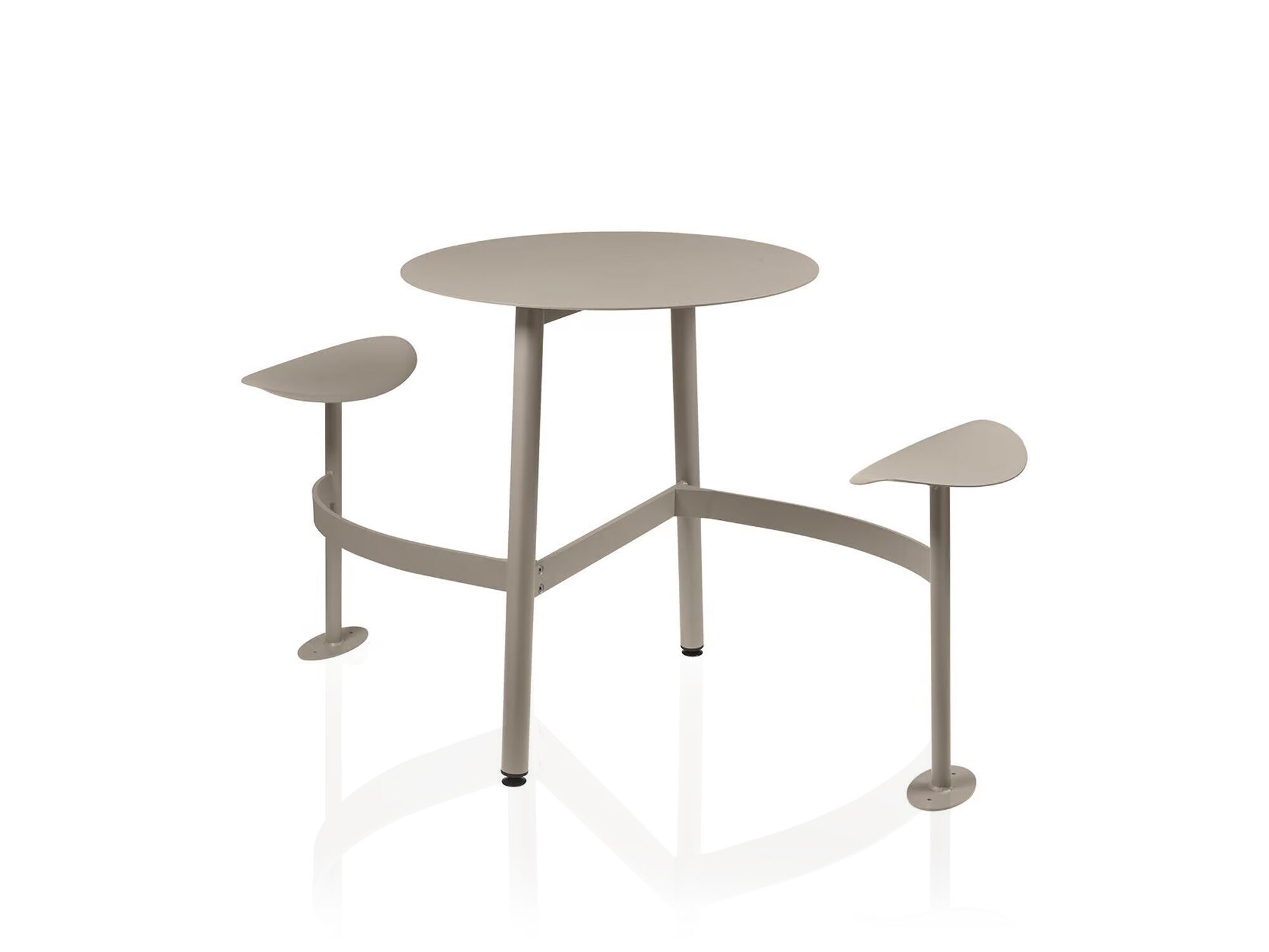 2-местный круглый модульный стол со встроенными сиденьями Fermob Bolder ARCH-00027979 - Вид №7