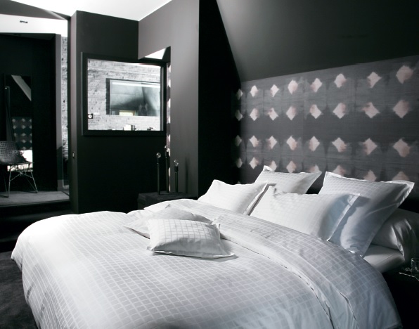 PAL_BL_155 КПБ 2/155/220 белый прост 240/300 2 нав 50/73 сатин 280ТС жаккард Blanc des Vosges Santreyd 