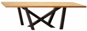 Colico Прямоугольный стол из стали и дерева