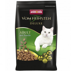 ПР0052001 Корм для кошек Vom Feinsten Deluxe форель сух. 1,75кг Animonda