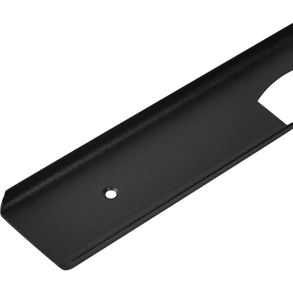 Планка угловая L-образная R5 60x3.8 см для столешницы 3.8 см цвет черный Santreyd STLM-2096538 - Вид №1