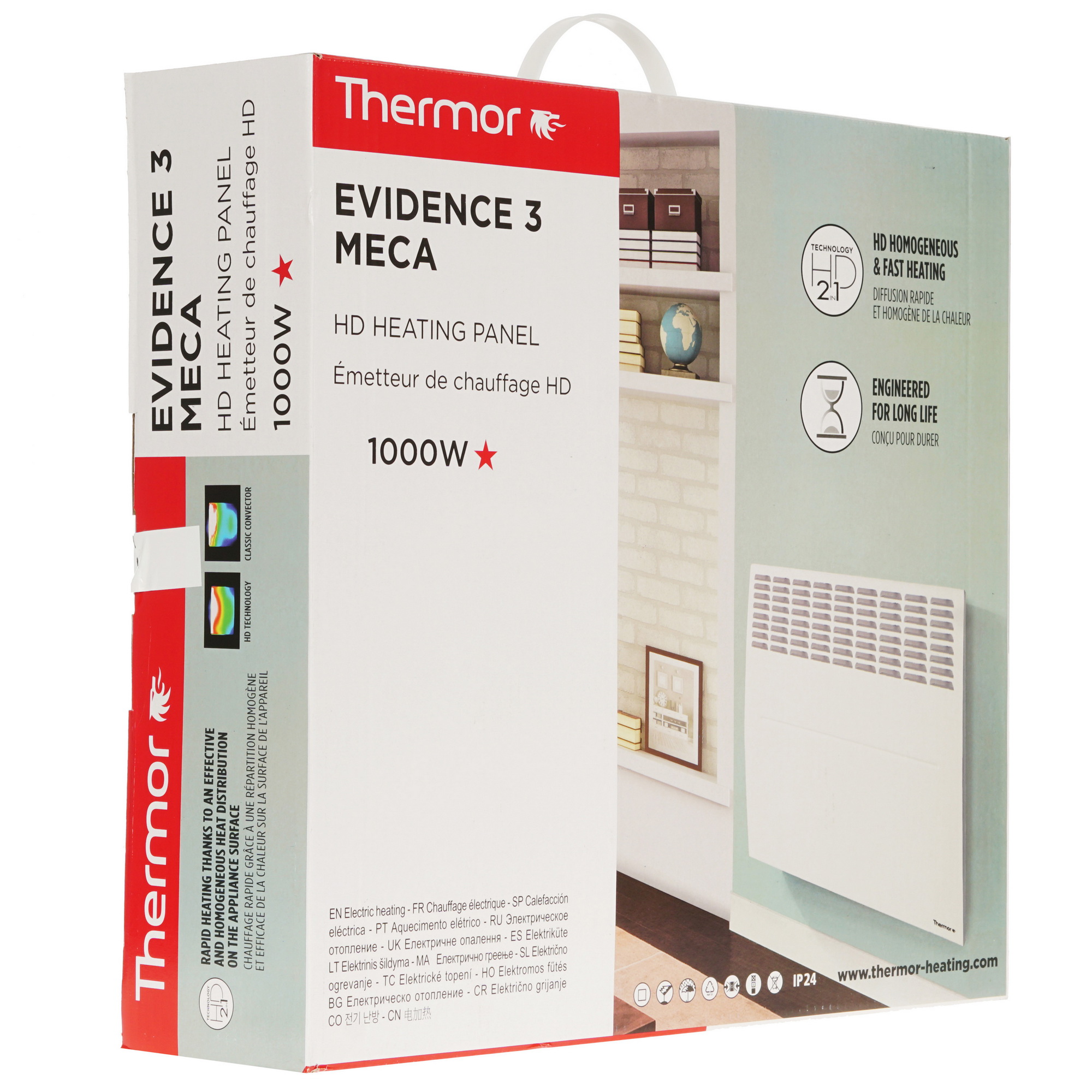 8153833 Конвектор EVIDENCE 3 MECA THERMOR 1000 STDN-0023312 - Вид №6