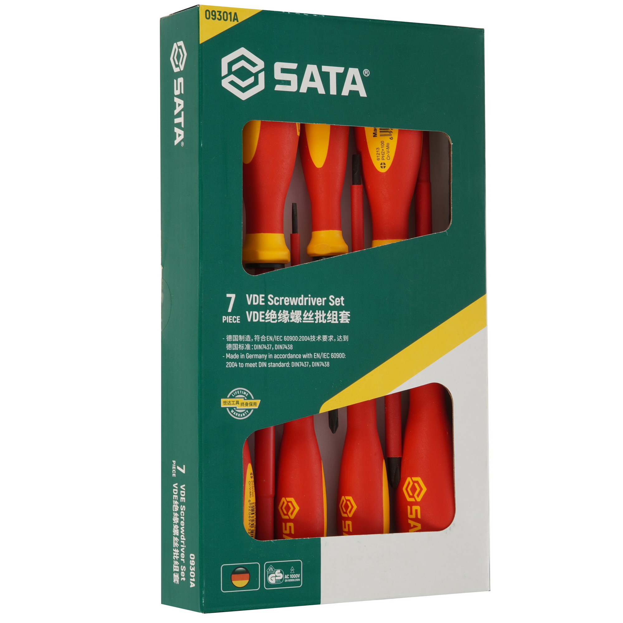 Набор отверток SATA 09301A 9098438 STDN-0147287 - Вид №2