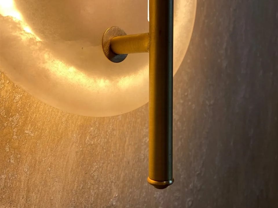 Алебастр затемняемый светодиодный настенный светильник Authentage Lighting Alb ARCH-00141233 - Вид №1