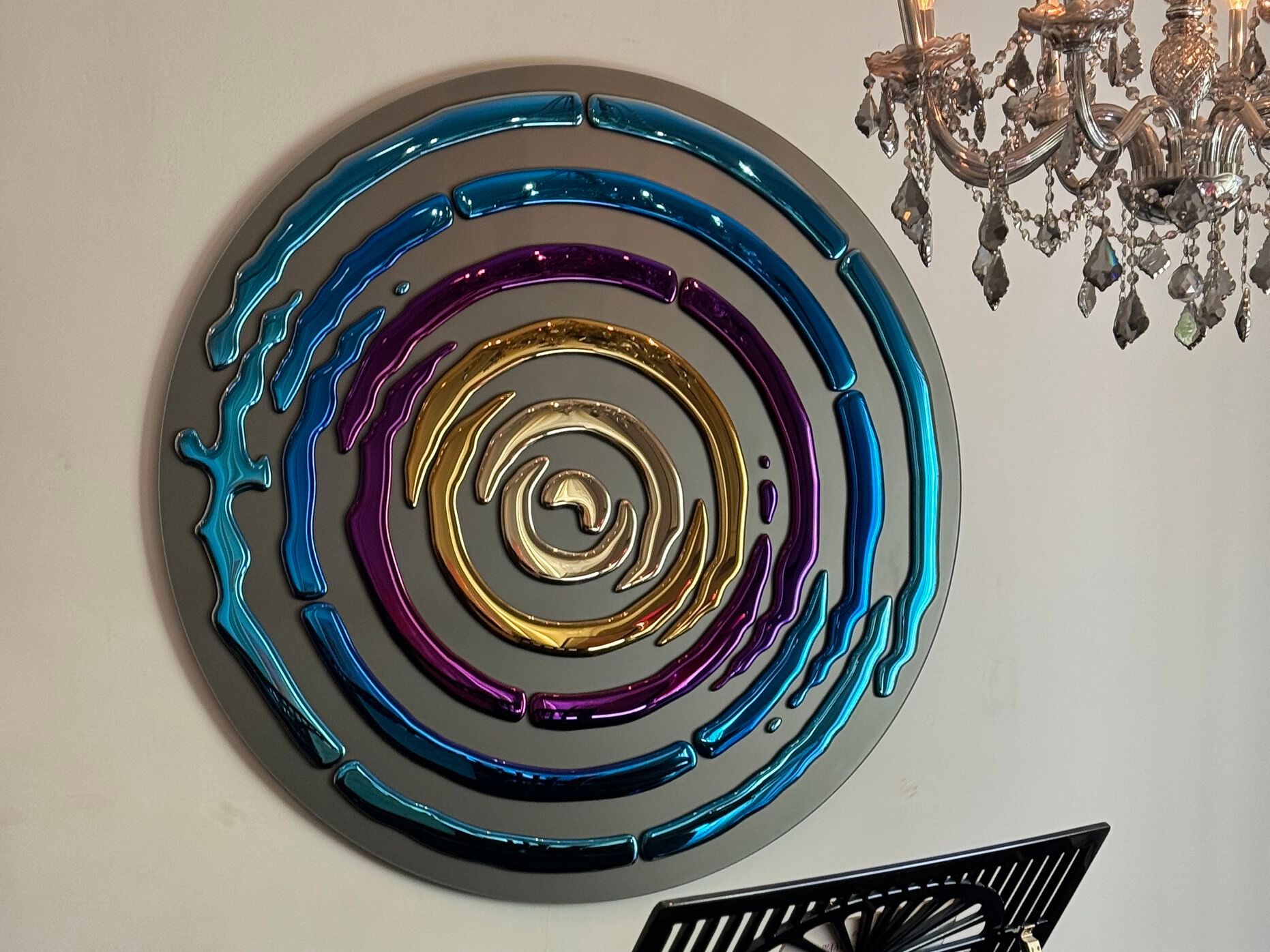 Декоративный предмет стеклянной стены PlusObject Alternative Interference ARCH-00101534