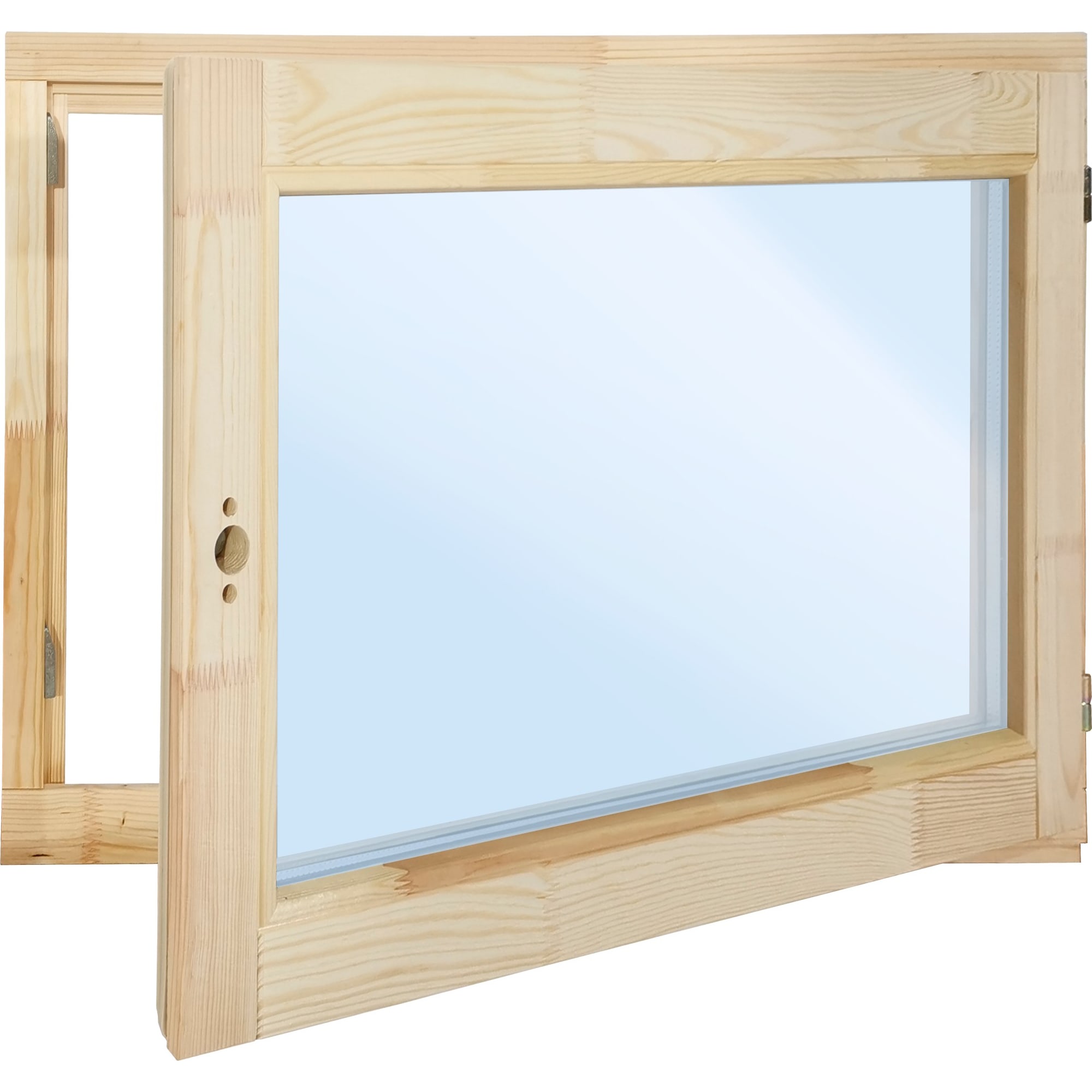 84786697 Окно деревянное 56х87 см, однокамерный стеклопакет Santreyd  - Вид №1