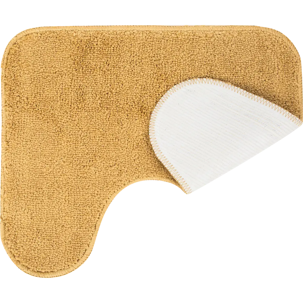 Коврик для туалета Sensea Lounge №3, 50х40 см, микрофибра, цвет бежевый STLM-2128067 - Вид №2