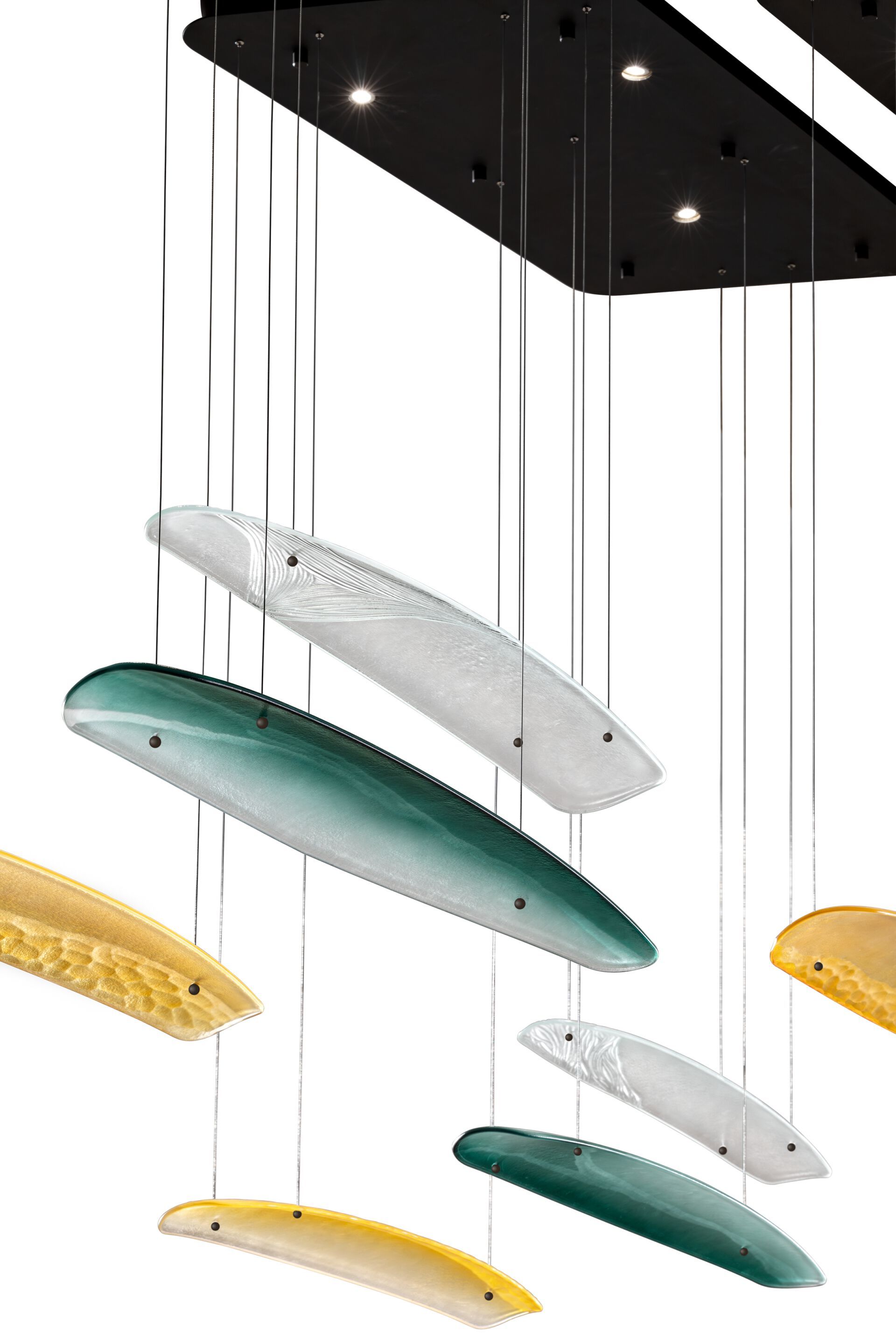 Стеклянный светодиодный подвесной светильник ARTE VENEZIANA итальянские пейзажи ARCH-00153314 - Вид №1